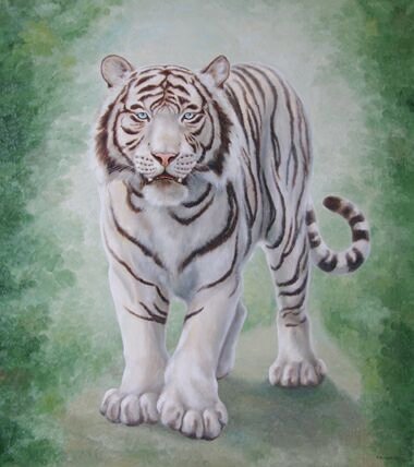 picture Марина Ефремова: Картина Белый тигр